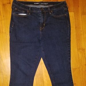 Old Navy Skinny Jeans Dark Wash Sz 10 Short
